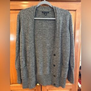 Banana Republic Heather Gray Cardigan